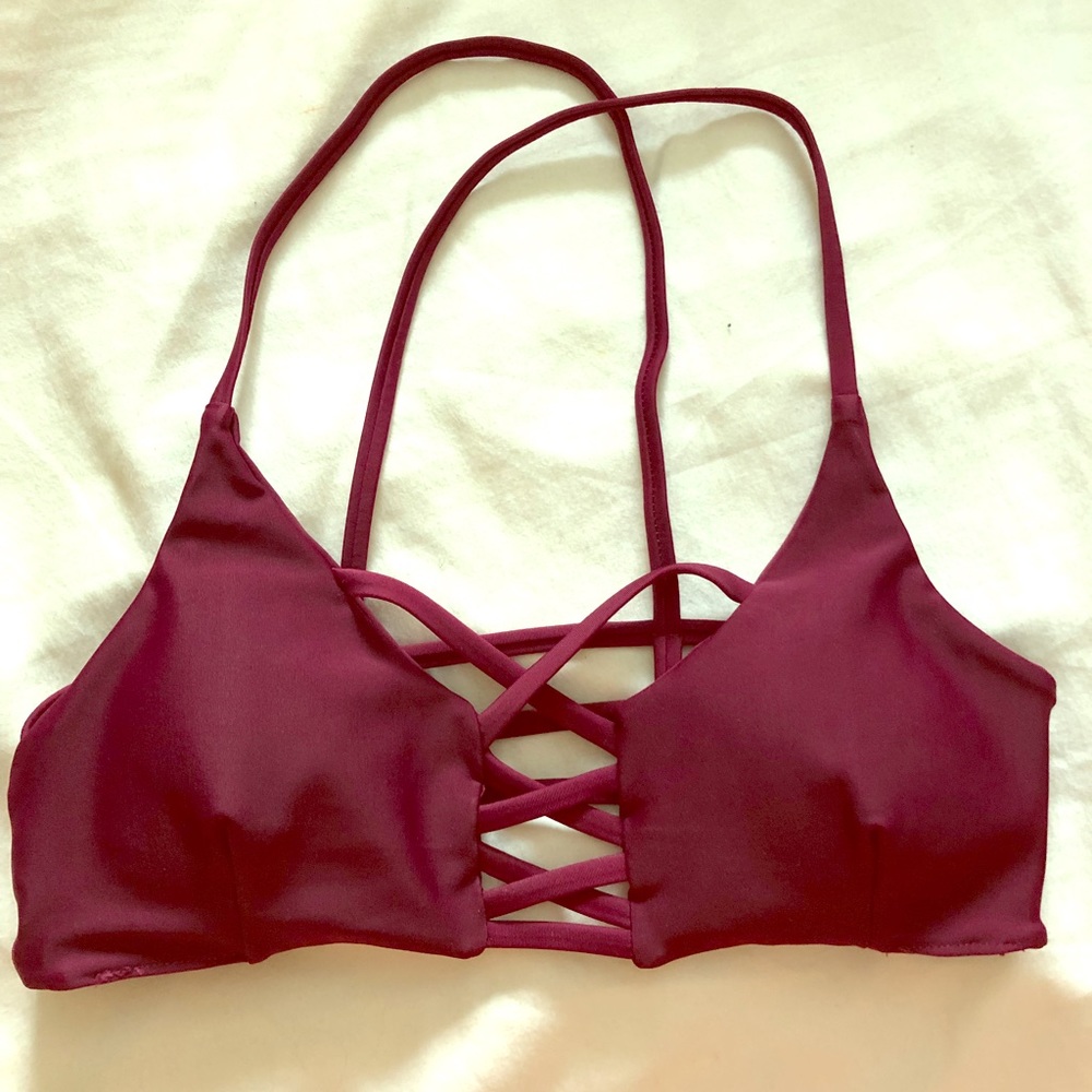 Zaful strappy bikini set size S